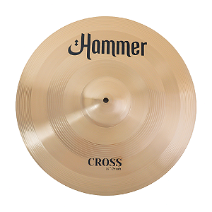 Prato De Bateria Liverpool Hammer Cross Crash 18" B20 Híbrido