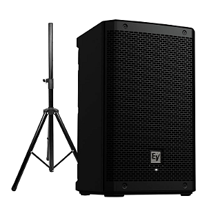Caixa Ativa Bluetooth Electro-Voice ZLX-8P 1000W + Suporte