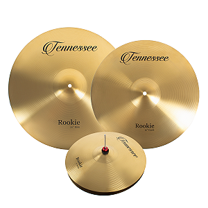 Set Pratos De Bateria Liverpool Tennessee Rookie 14/18/20 Alloy