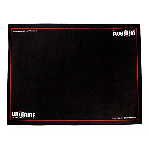 Tapete Para Bateria Williams 180x140 Preto Antiderrapante