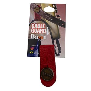 Cable Guard Basso Vermelho Floral