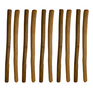 Bastão Maculelê Grimas Para Capoeira E Dança 40CM Kit 5 Pares