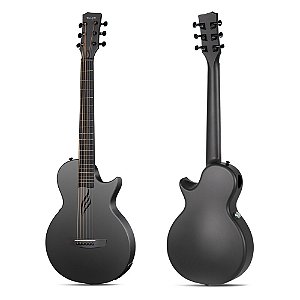Violão Seizi Nova GO Aço Black com Bag