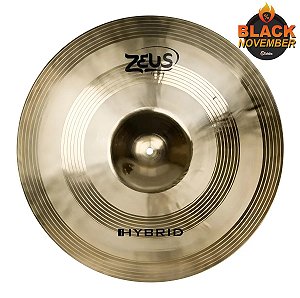 Prato De Bateria Zeus Hybrid Crash 16" Bronze B20 ZHC16