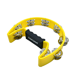 Pandeiro Meia Lua Liverpool Amarelo PML001AM
