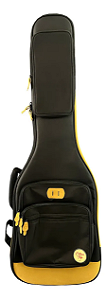 Gig Bag Guitarra Reforçada Tagima Solid Trip Yellow Black