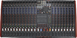 Mesa de Som Soundvoice Platina MS-20 Canais 7 Auxiliares