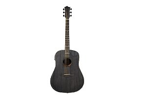 Violao Folk Half Cutaway  Aço Okoume Tbw-300 Preto Tagima