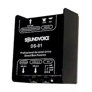 Direct Box Passivo Soundvoice Casador Profissional Ds-01