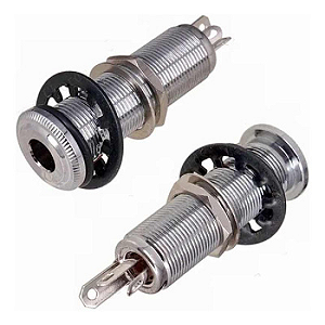 Jack Blindado  Guitarra E Baixo Stereo Cromado T3CR 2 UND