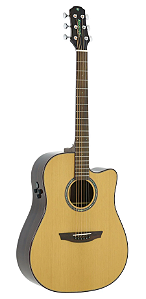 Violão Eletrico Folk Strinberg Diamond Aço DD4SC RT Natural