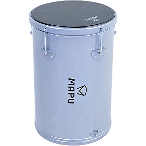 Rebolo Tantan Mapu 12 Pol 50cm Cinza Reto Aço Napa