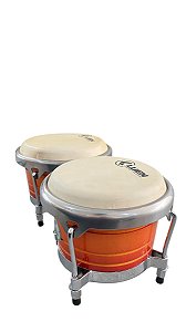 Bongô Luen Tribo 7X8 Madeira Honey Burst Pele Animal 4 Afin.