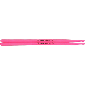 Baqueta 7A Liverpool Luminous Series Neon Fluorescente Pink