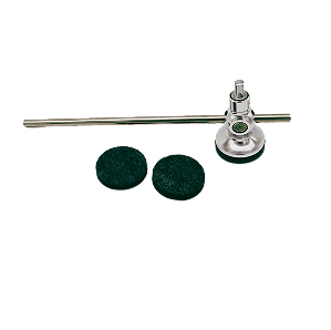 Batedor Pirulito Liverpool Regulável Em Alumínio Prata