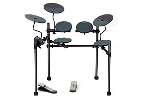Bateria Eletrônica D-Tech Pulse PC Para Estudo Preto