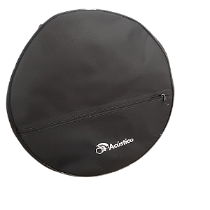 Bag p/ Cuíca 15x6 Pol Acolchoada Com Bolso e Alça