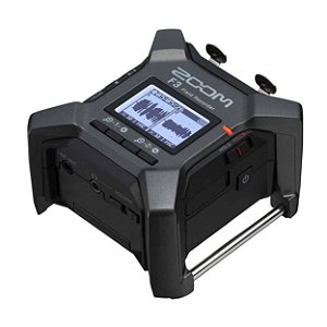 Gravador De Áudio Externo Zoom F3 Field Recorder