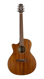Violão Elétrico Seizi Originals Ryu Cutaway Lefty Koa