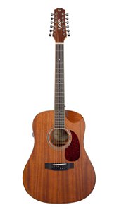 Violão Seizi Neo Akira Half Cutaway MIRAI 12 Mahogany Satin