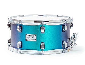 Caixa de Bateria 14x08 Odery InRock Series Blue Stone