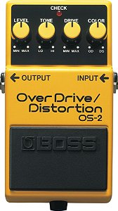 Pedal Overdrive Distorção Boss OS-2
