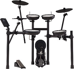 Bateria Eletrônica Digital Compacta Roland TD-07KV Preto