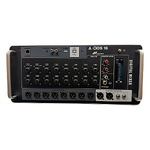 Mesa de Som Digital 16 Canais 8 Aux Duonn AXIOS 16