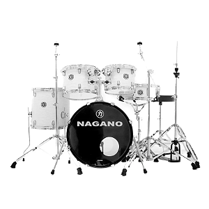 Bateria Nagano Garage Rock MWT 22 14 10 12 16 Modern White