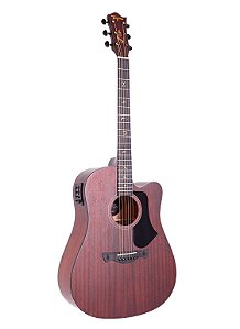 Violão Tagima Juninho Afram Dkmop Dark Mahogany Folk Cut Aço