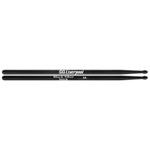 Baqueta de Fibra Sintética Liverpool Black Fiber Stick 5A
