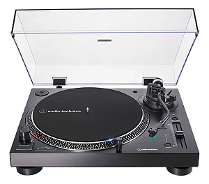 Toca Discos Analógico e Dig Audio-Technica AT-LP120XBTUSB-BK