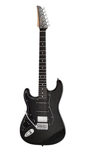 Guitarra Seizi Katana Musashi Lefty Midnight Black Sparkle