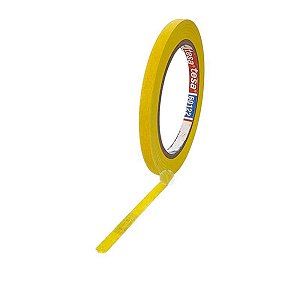 Fita Tecido Gaffer Tape Tesa 12mmX5m Amarela Fluorescente