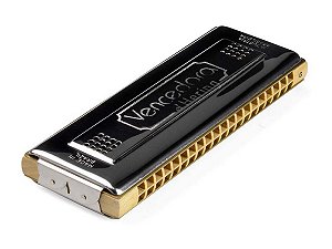 Gaita de Boca Tremolo Hering Vencedora 7680 Dó - Sol