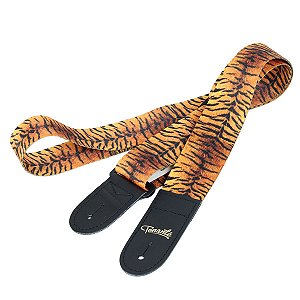 Correia Tonante de Poliéster Animal Print Tigre – TN09S