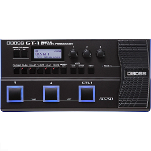 Pedaleira de Efeito Boss GT Guitar Effects Processor GT-1