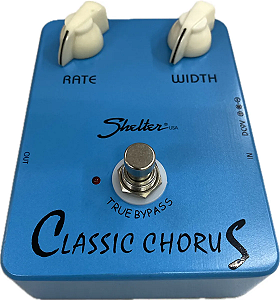 Pedal Efeito Para Guitarra Shelter Classic Chorus