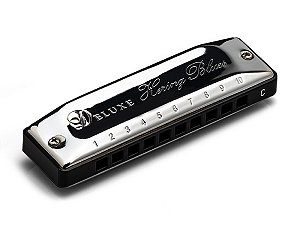 Gaita de Boca Diatônica Hering Blues Deluxe Dó