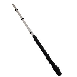 Baqueta Tripla Tamborim Com Grip Emborrachado Ligth Torelli