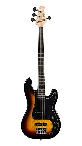 Contrabaixo Seizi Nikko Precision Jazz 4 Cordas Sunburst