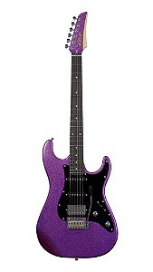 Guitarra Seizi Katana Musashi Strato HSS Purple Sparkle