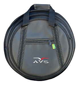 Bag Tripla Para Prato 20" Executive Com Alça de Costas Preto