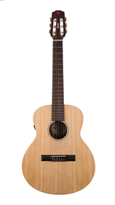 Violão Seizi Originals Mini Ryu Nylon Mirai Spruce Natural