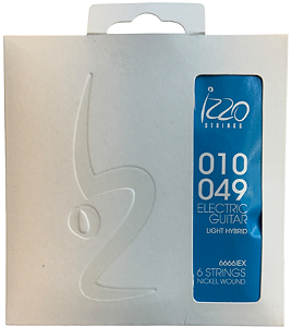 Encordoamento Guitarra Hibrido 010 Níquel Exportação By SG