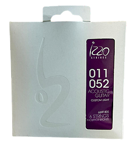 Encordoamento Violão Aço 011 Fosforo Bronze Exportação By SG