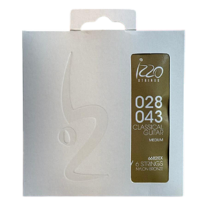 Encordoamento Para Violão Nylon Prata Tensão Média By SG