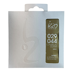 Encordoamento Para Violão Nylon Prata Tensão Alta By SG