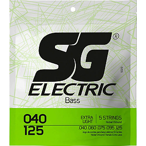 Encordoamento Baixo 5C 040 Niquel Exportação By SG