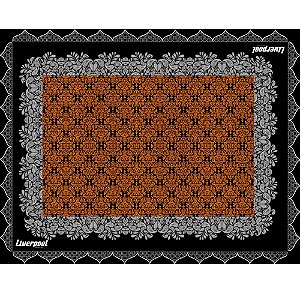 Tapete Oriental Pequeno Para Bateria Liverpool 1,20x1,60m